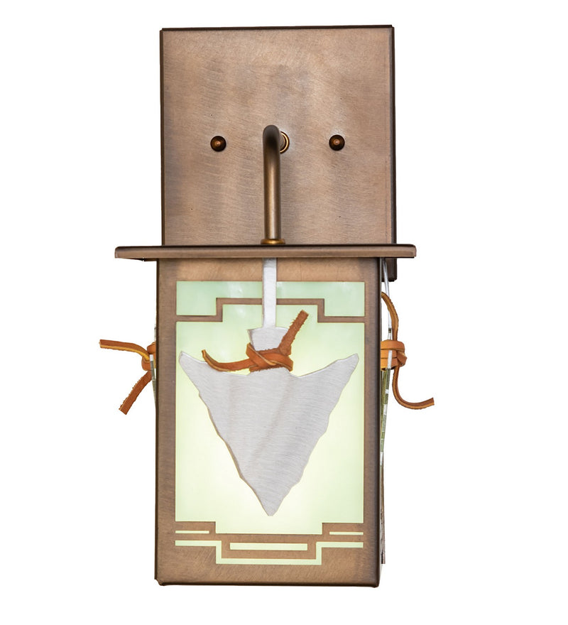 Meyda Tiffany 29607 One Light Wall Sconce, Antique Copper