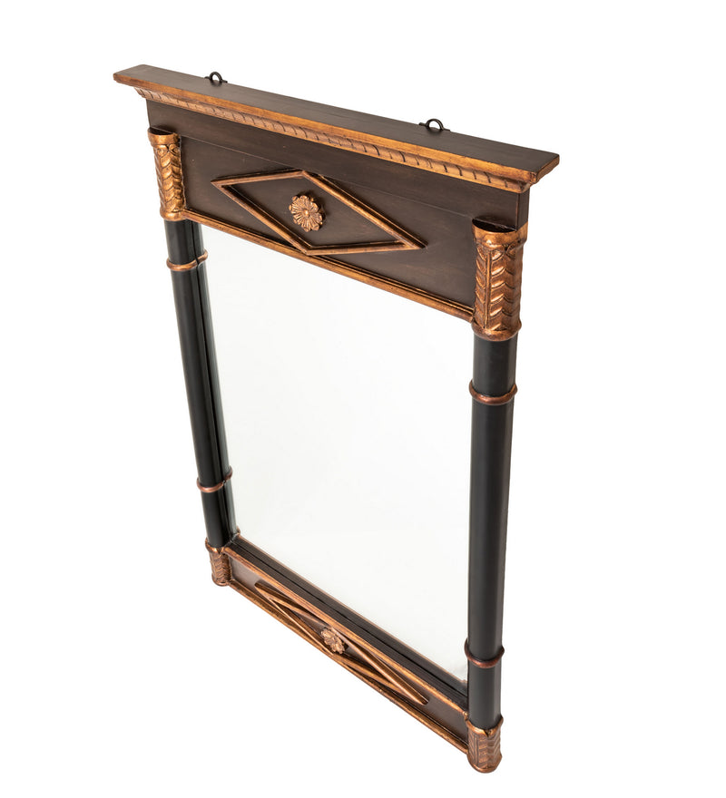 Meyda Tiffany 29799 Mirror, Hand Painted Gold/Brown