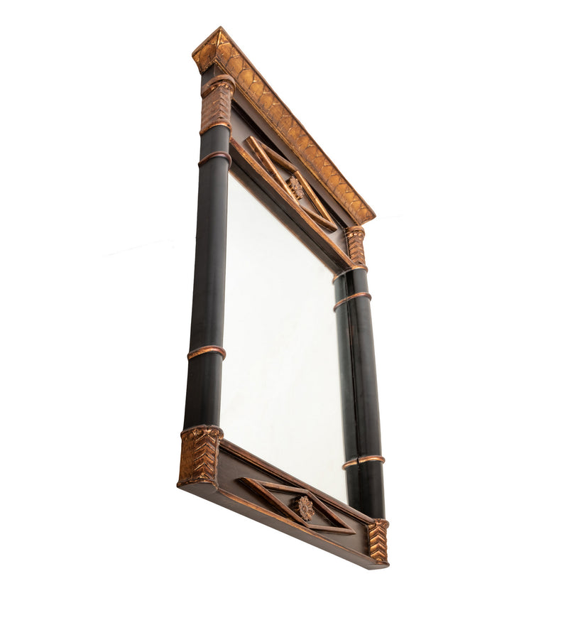 Meyda Tiffany 29799 Mirror, Hand Painted Gold/Brown