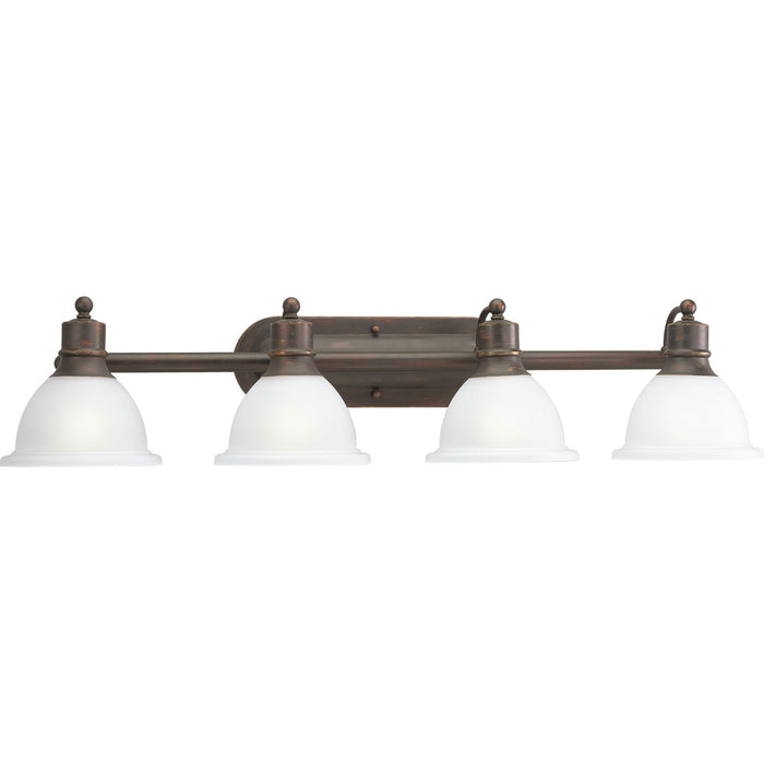 Progress Lighting P3164-20 Four Light Bath Bracket, Antique Bronze
