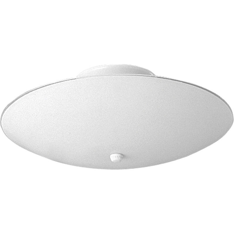 Progress Lighting P4609-30 Two Light Flush Mount, White