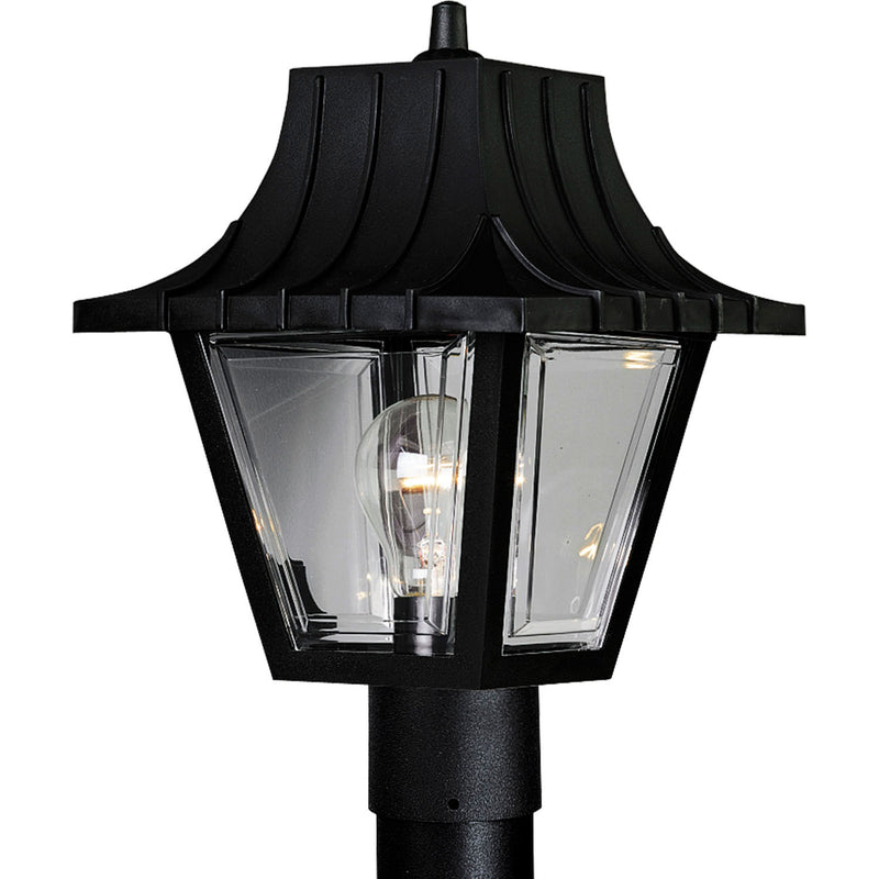 Progress Lighting P5414-31 One Light Post Lantern, Textured Black