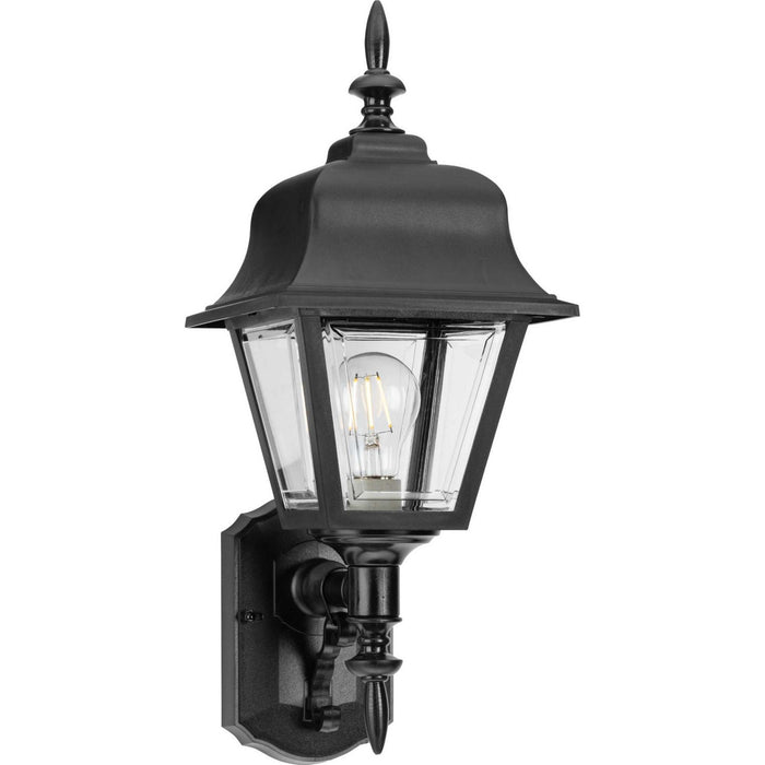 Progress Lighting P5656-31 One Light Wall Lantern, Black