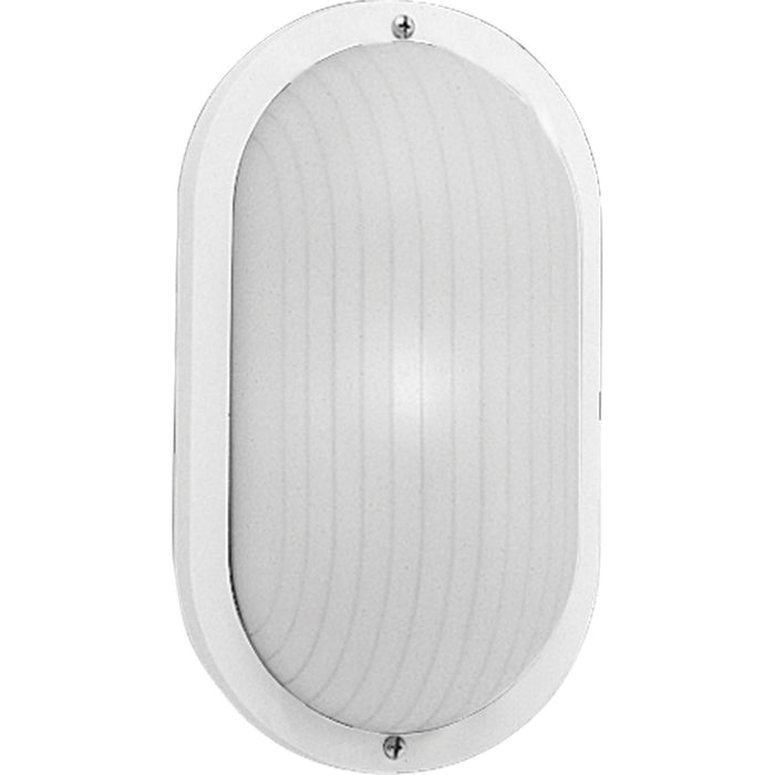 Progress Lighting P5704-30 One Light Wall Lantern, White