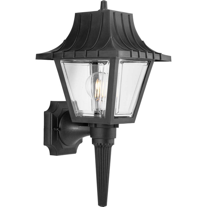 Progress Lighting P5815-31 One Light Wall Lantern, Black