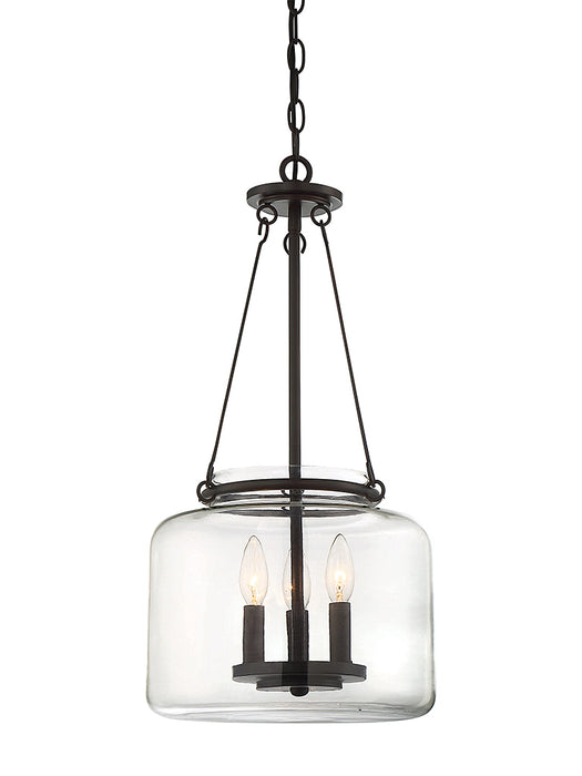 Savoy House 7-9006-3-13 Three Light Pendant, English Bronze