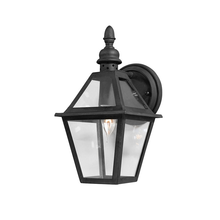 Troy Lighting B9620-TBK One Light Wall Lantern, Textured Black