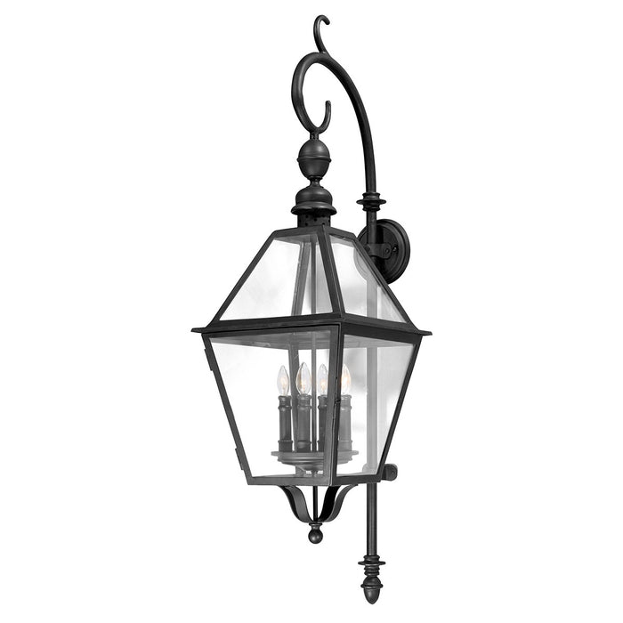 Troy Lighting B9623-TBK Four Light Wall Lantern, Textured Black