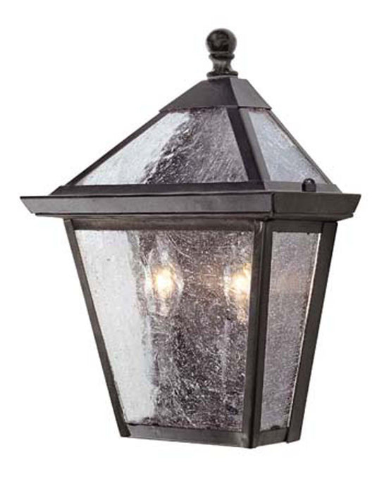 Acclaim Lighting 7604BK Two Light Wall Sconce, Matte Black