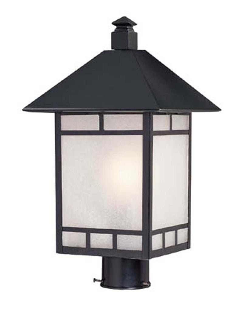 Acclaim Lighting 9027BK One Light Post Mount, Matte Black
