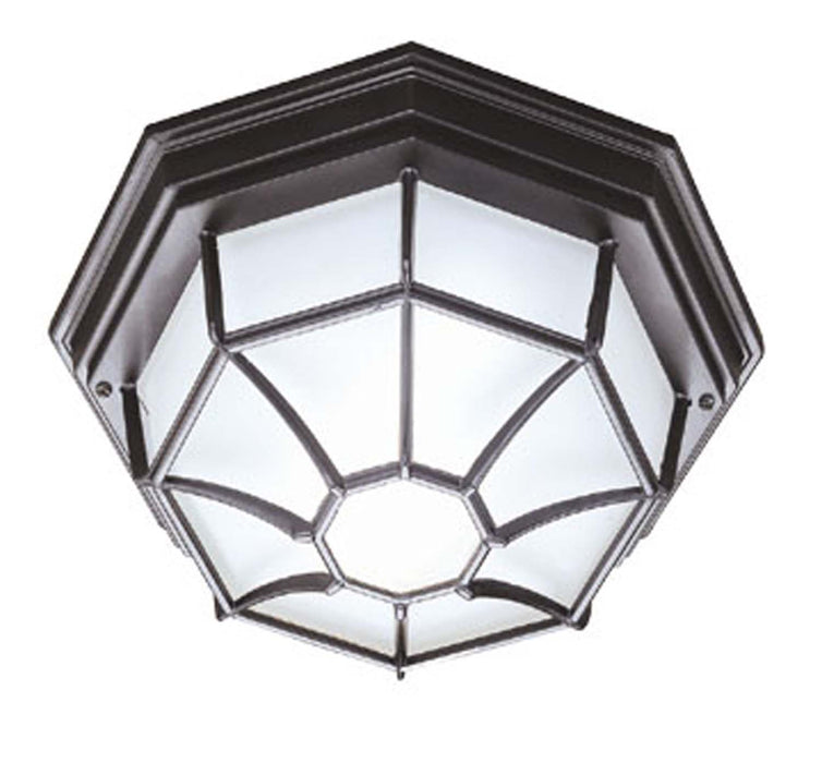 Acclaim Lighting 2002BK Two Light Flushmount, Matte Black