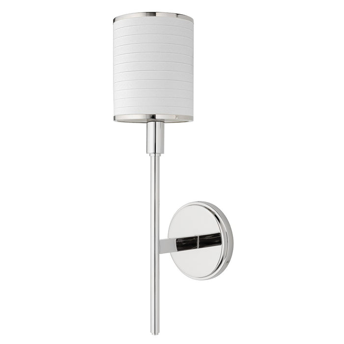 Hudson Valley 621-PN One Light Wall Sconce, Polished Nickel