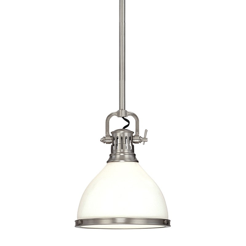 Hudson Valley 2622-SN One Light Pendant, Satin Nickel