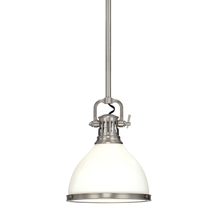 Hudson Valley 2622-SN One Light Pendant, Satin Nickel