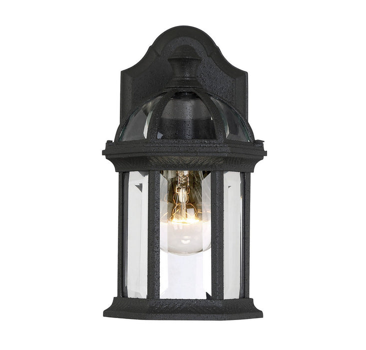 Savoy House 5-0629-BK One Light Wall Mount, Textured Black
