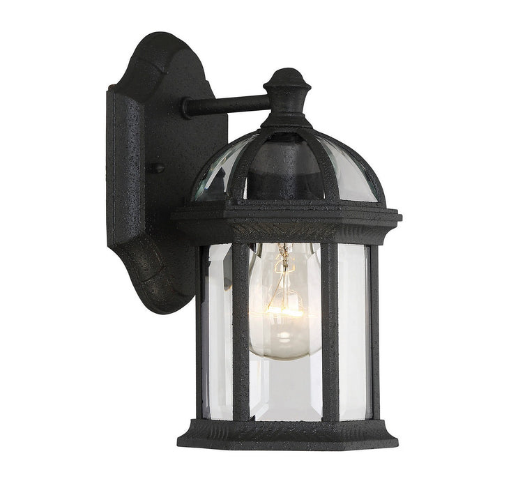 Savoy House 5-0629-BK One Light Wall Mount, Textured Black