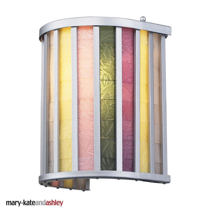 ELK Home 3193/1 One Light Wall Sconce, Silver
