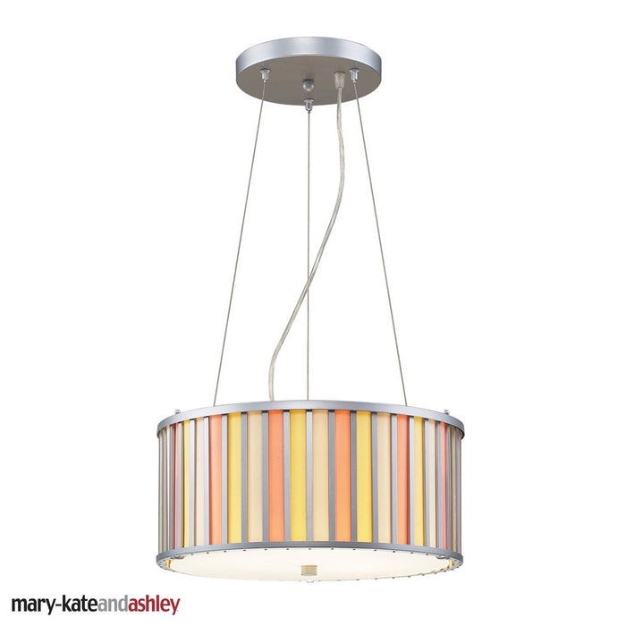 ELK Home 3194/3 Three Light Pendant, Silver
