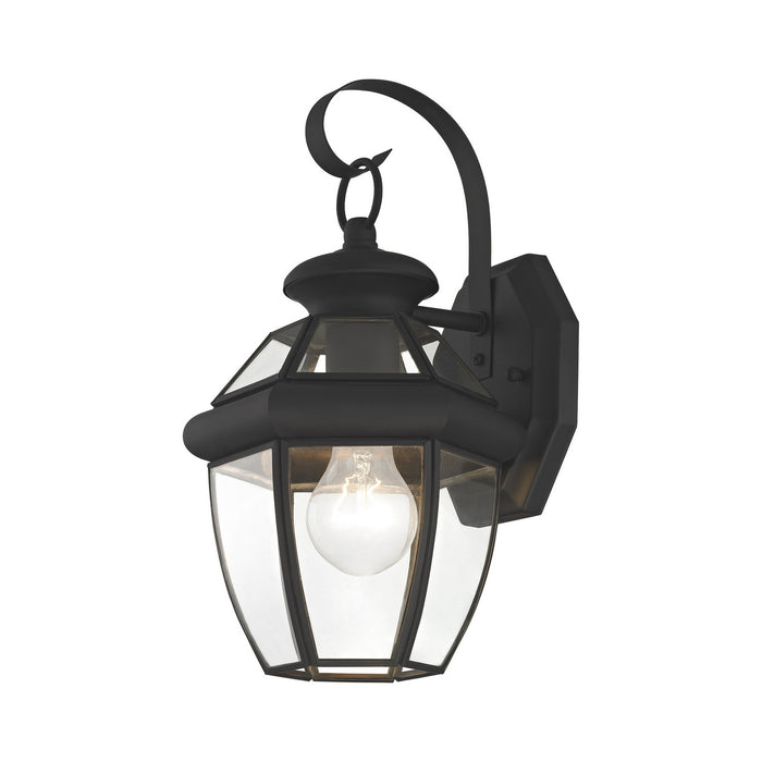 Livex Lighting 2051-04 One Light Outdoor Wall Lantern, Black
