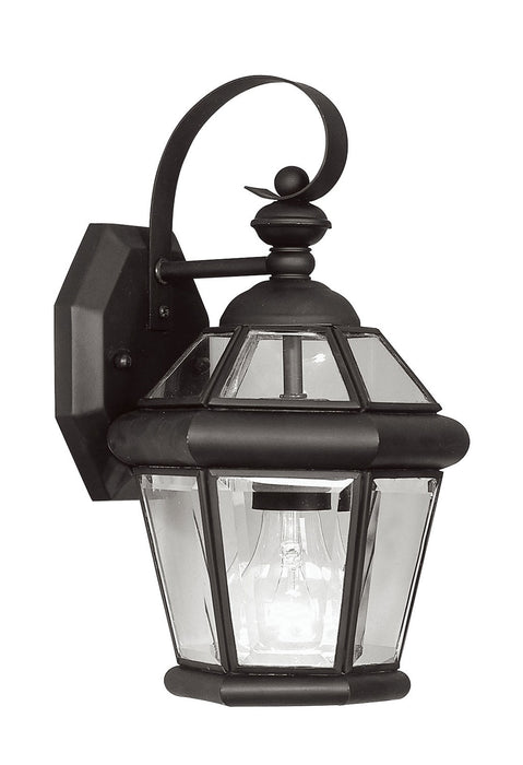 Livex Lighting 2061-04 One Light Outdoor Wall Lantern, Black