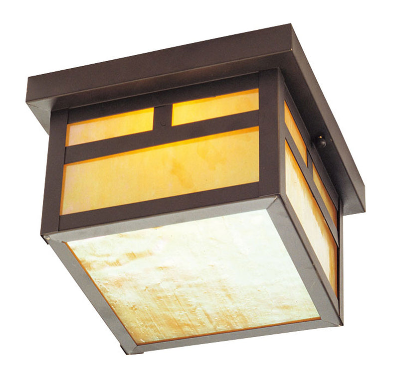 Livex Lighting 2138-07 One Light Outdoor Ceiling Mount, Bronze