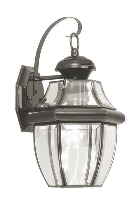 Livex Lighting 2151-04 One Light Outdoor Wall Lantern, Black