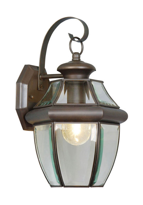 Livex Lighting 2151-07 One Light Outdoor Wall Lantern, Bronze