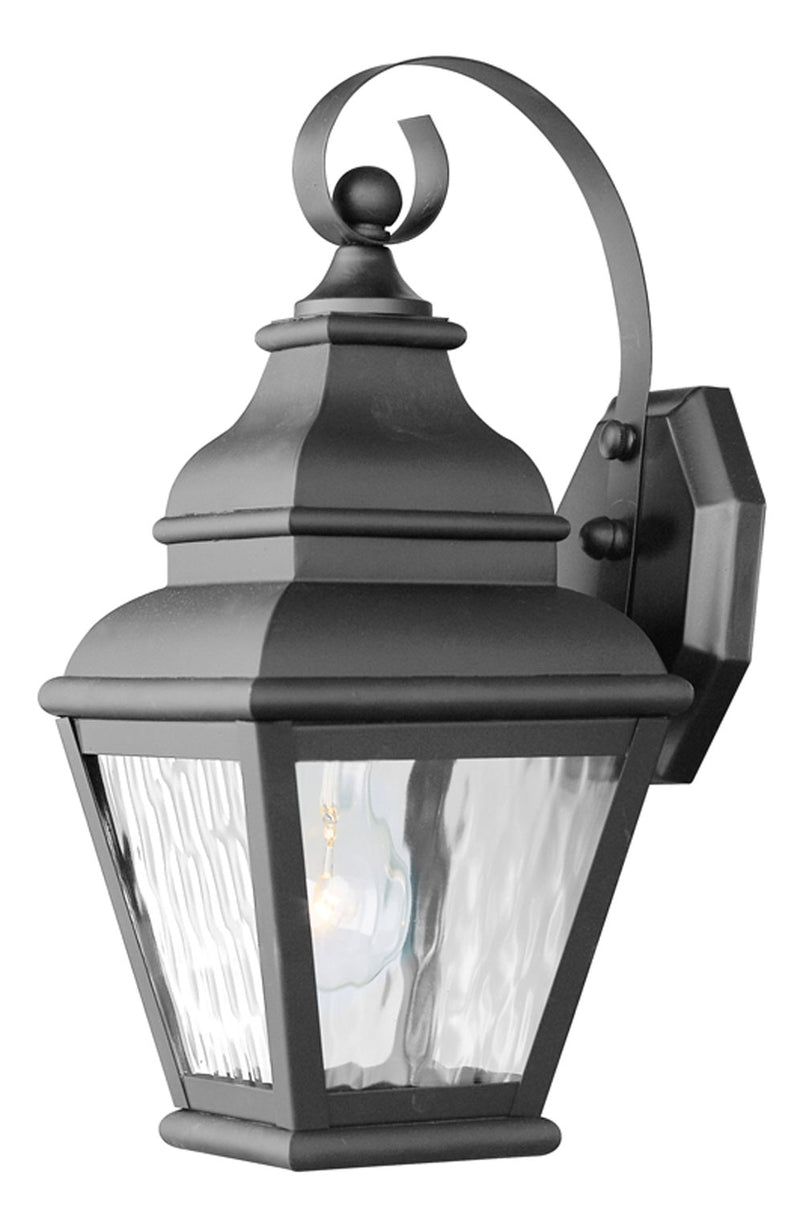 Livex Lighting 2601-04 One Light Outdoor Wall Lantern, Black