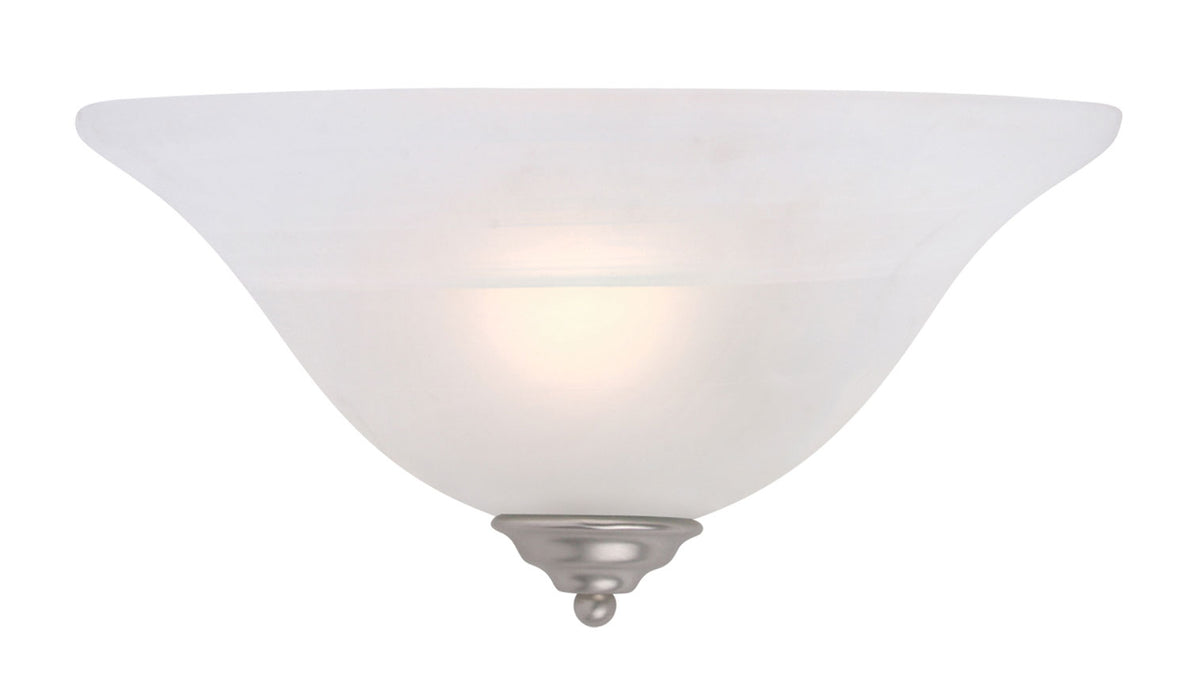 Livex Lighting 6120-91 One Light Wall Sconce, Brushed Nickel