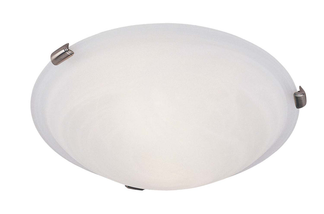 Livex Lighting 8012-91 Three Light Ceiling Mount, Brushed Nickel