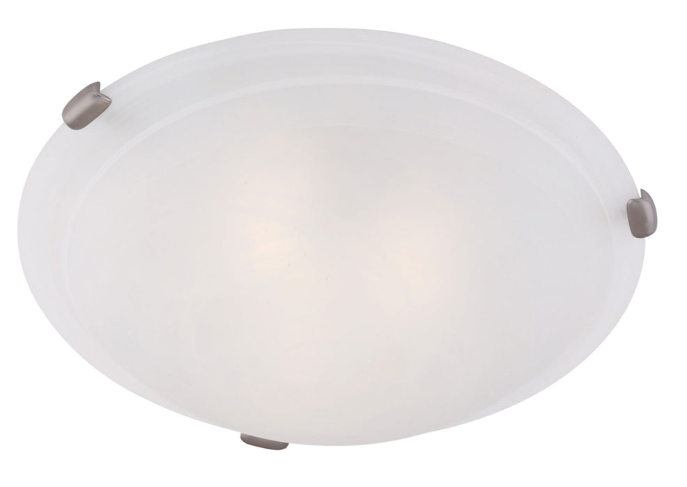 Livex Lighting 8013-91 Four Light Ceiling Mount, Brushed Nickel