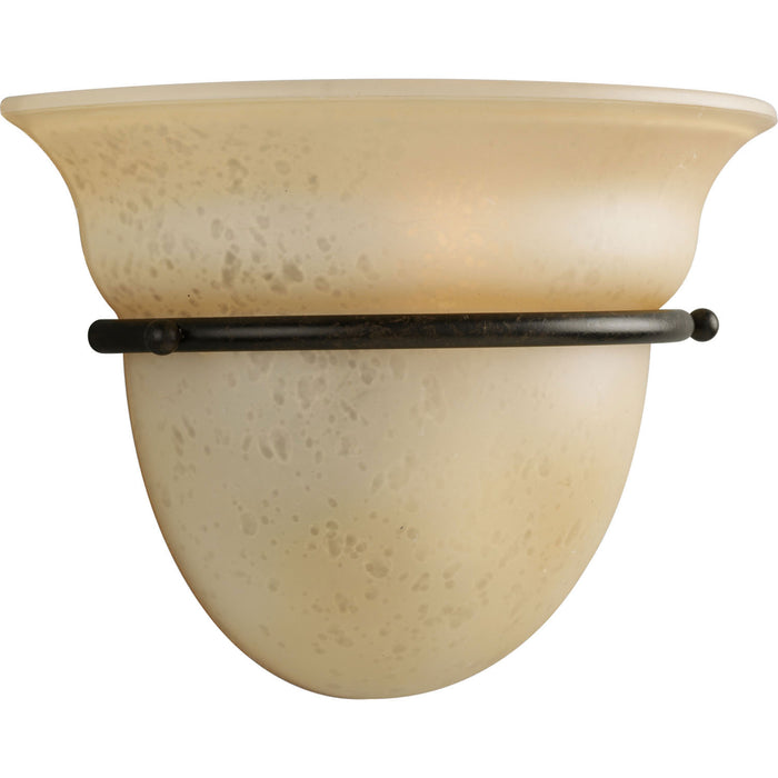 Progress Lighting P7181-77 One Light Wall Sconce, Forged Bronze