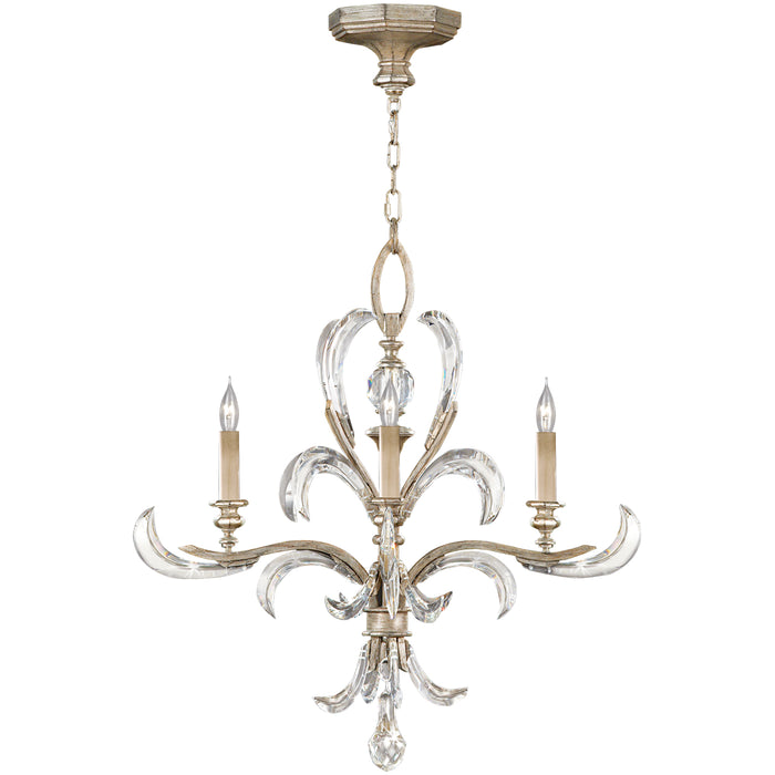Fine Art 701540ST Four Light Chandelier, Silver