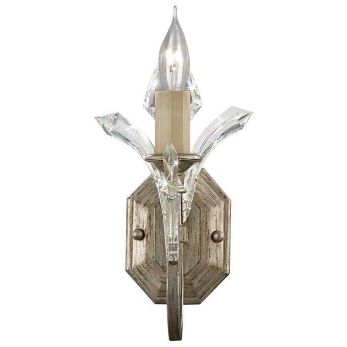 Fine Art 705050ST One Light Wall Sconce, Silver