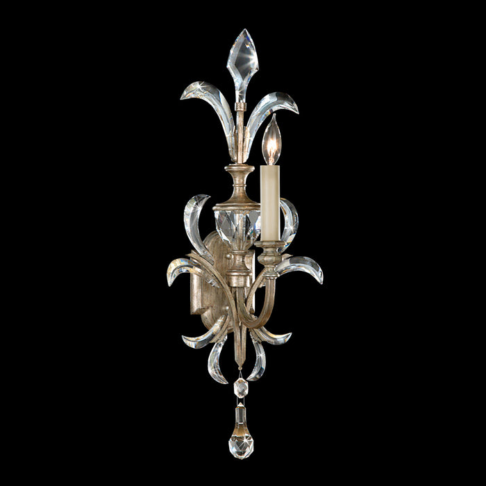 Fine Art 704950ST One Light Wall Sconce, Silver