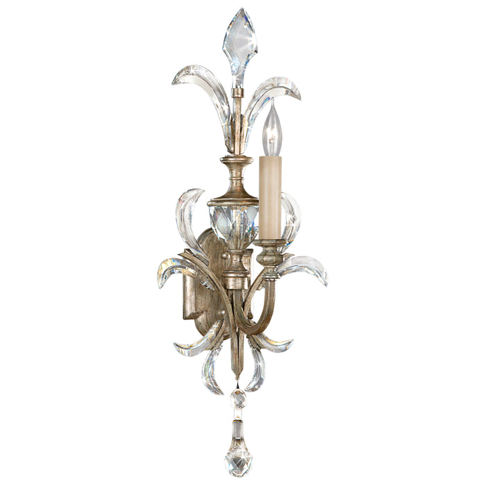 Fine Art 704950ST One Light Wall Sconce, Silver
