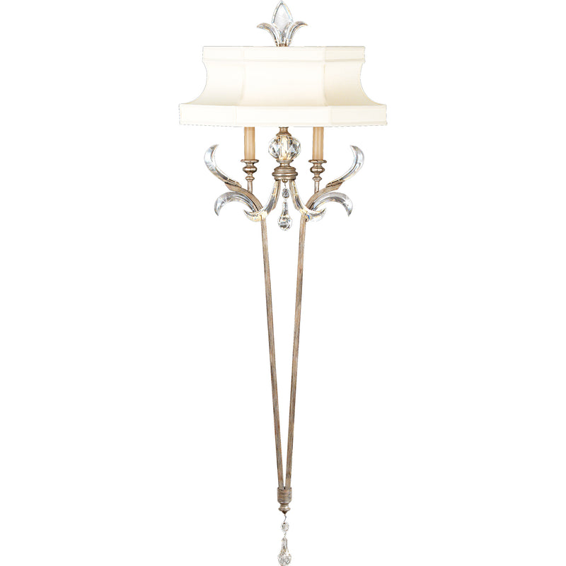 Fine Art 706950ST Two Light Wall Sconce, Silver