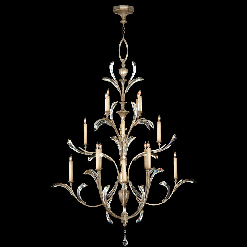 Fine Art 702040ST 16 Light Chandelier, Silver