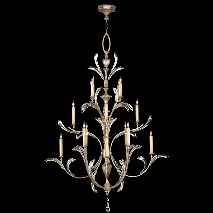 Fine Art 702040ST 16 Light Chandelier, Silver
