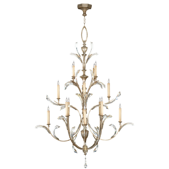 Fine Art 702040ST 16 Light Chandelier, Silver