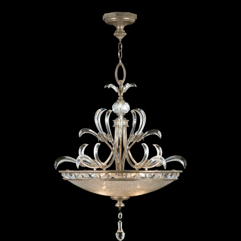 Fine Art 704540ST Three Light Pendant, Silver