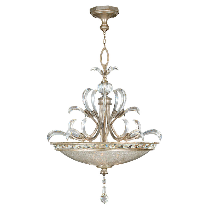 Fine Art 704540ST Three Light Pendant, Silver