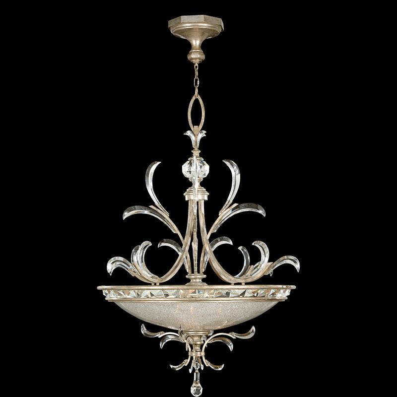 Fine Art 704440ST Three Light Pendant, Silver