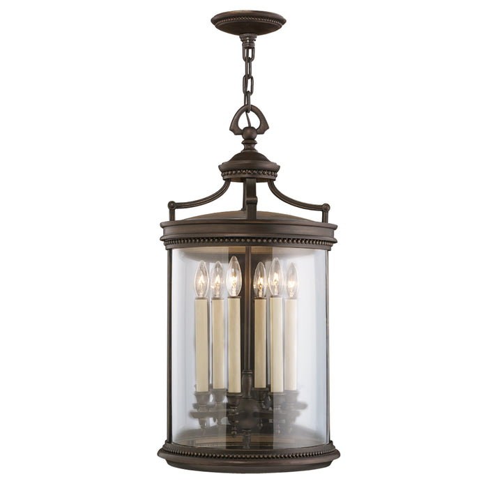Fine Art 538182ST Six Light Outdoor Lantern, Bronze