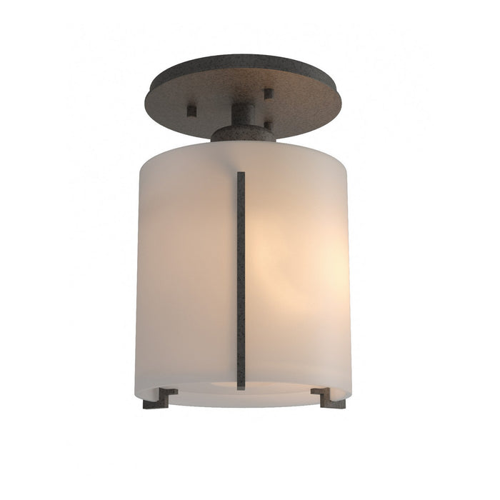 Hubbardton Forge 123775-SKT-20-GG0140 One Light Semi-Flush Mount, Natural Iron