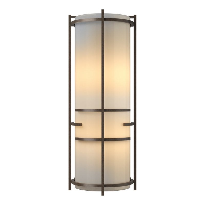 Hubbardton Forge 205910-SKT-05-CC0412 Two Light Wall Sconce, Bronze