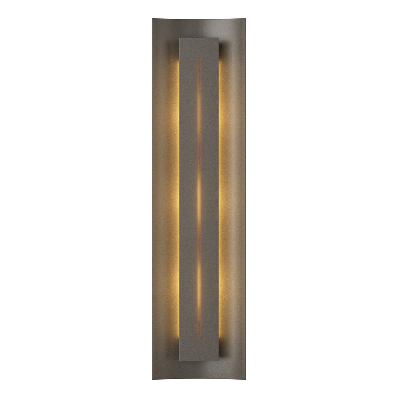 Hubbardton Forge 217635-SKT-07-CC0205 Three Light Wall Sconce, Dark Smoke