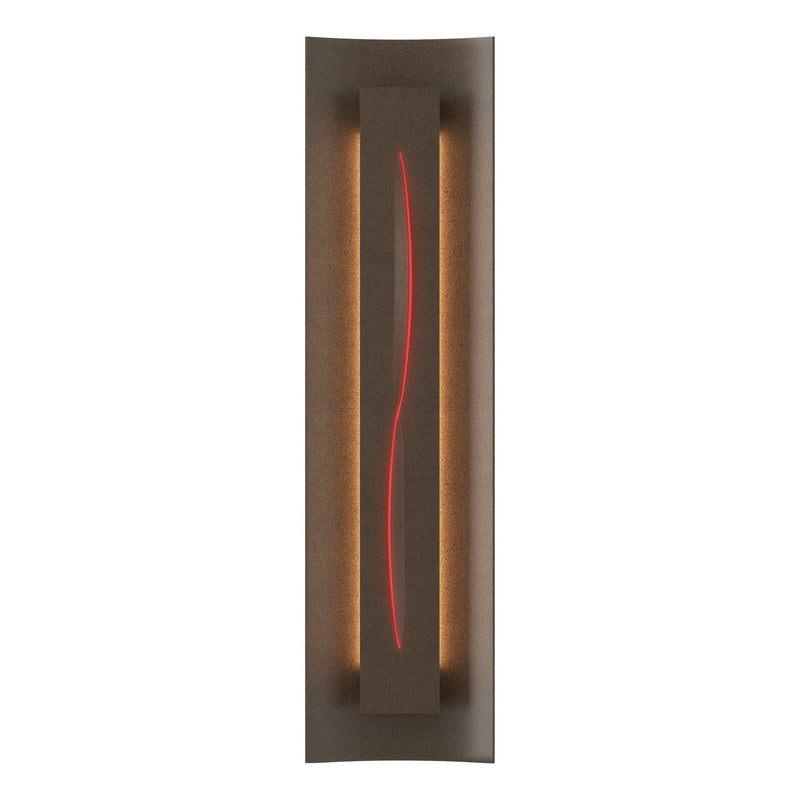 Hubbardton Forge 217640-SKT-05-RR0206 Three Light Wall Sconce, Bronze