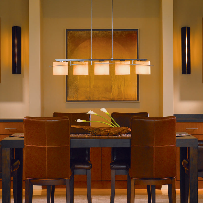 Hubbardton Forge 217650-SKT-07-CC0202 Three Light Wall Sconce, Dark Smoke