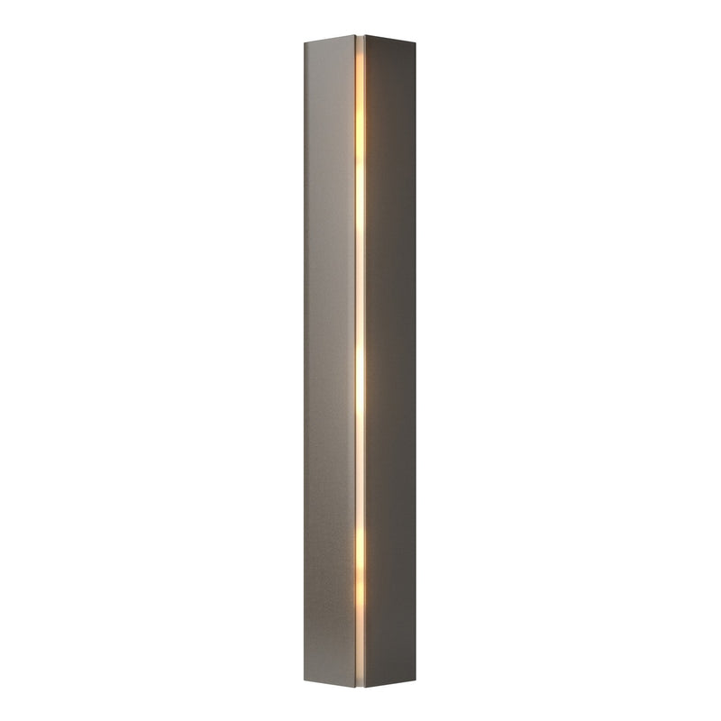 Hubbardton Forge 217650-SKT-07-CC0202 Three Light Wall Sconce, Dark Smoke
